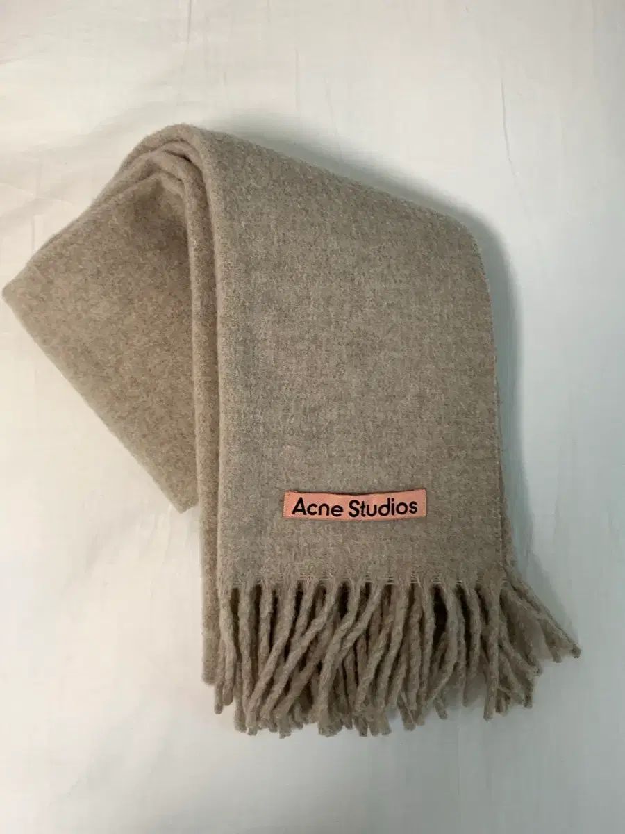 Acne Studios マフラー オートミール メランジ - メルカリ