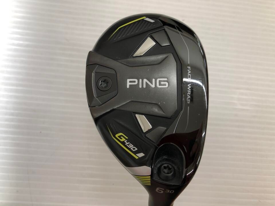 ピン G 430 30度 RAUNE h 85 シャフトのロゴ表 Sフレックス ユーティリティ