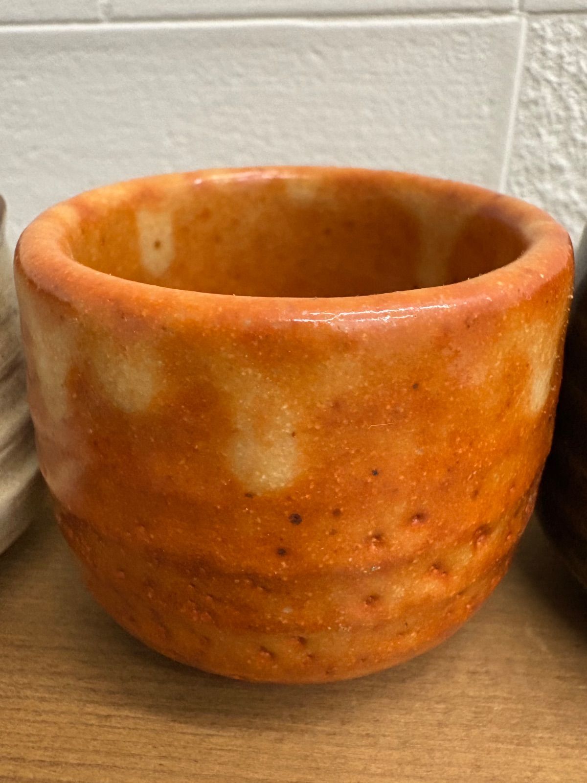 未使用品美濃焼 秀泉陶苑ぐい呑み 5客セットお猪口揃え 秀泉作共箱入