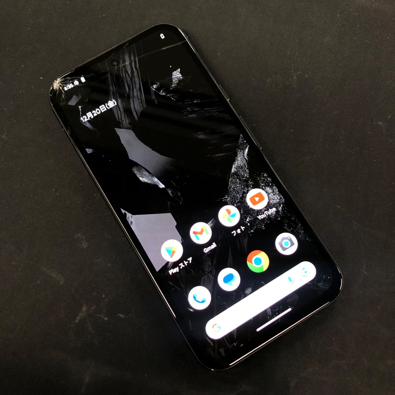 訳あり品 Google pixel 8 a au SIMロック解除済 128 GB ブラック 利用制限△ 保証なし
