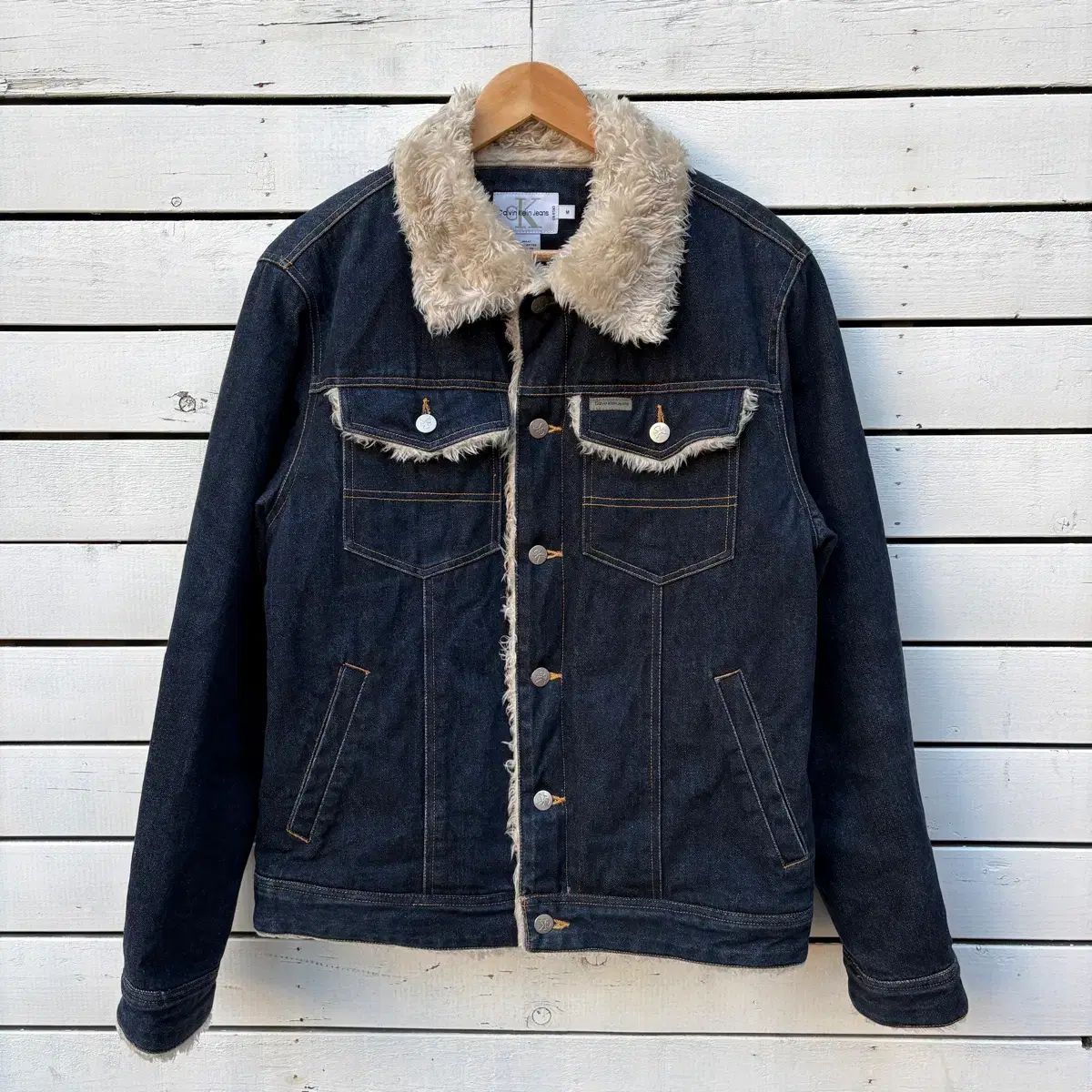 Calvin Klein カルバン クライン デニム シェルパ ジャケット