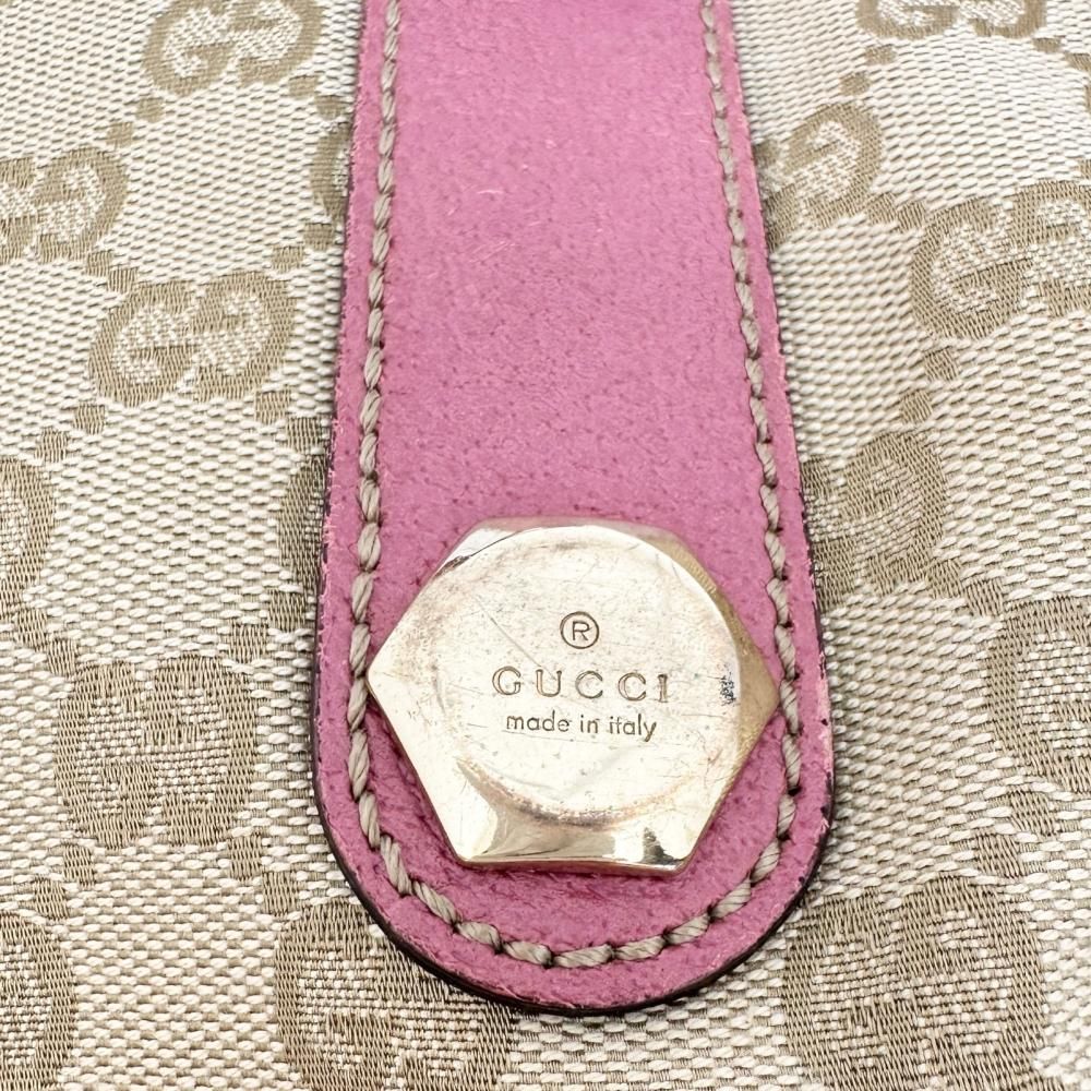 GUCCI/グッチ】152457 ミニボストン ハンドバッグ GGキャンバス/レザー