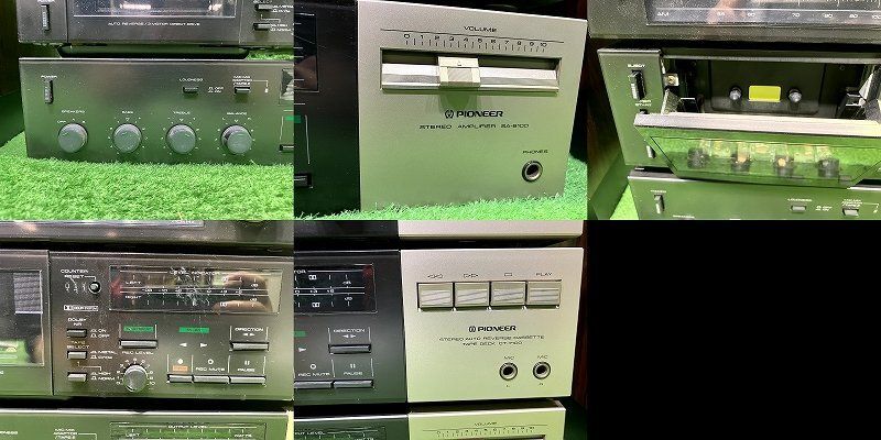 パイオニア ダイレクト ドライブ ステレオ レコードプレイヤー PL-6100 MC SA-6100 TX-5100 CT-7100 CS-5100 当時物 現状販売品
