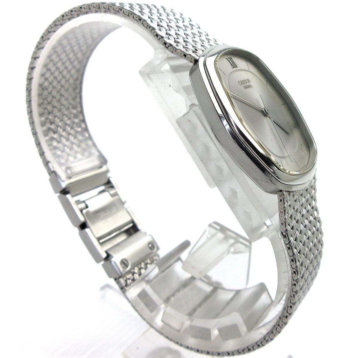 セイコー クレドール CREDOR メンズ 5931-5230 シルバー 時計 SEIKO