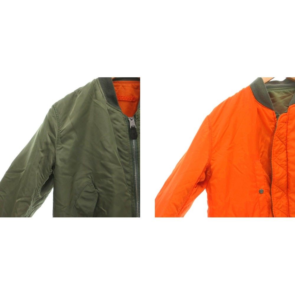 アルファ ALPHA INDUSTRIES リバーシブル フライトジャケット MA-1