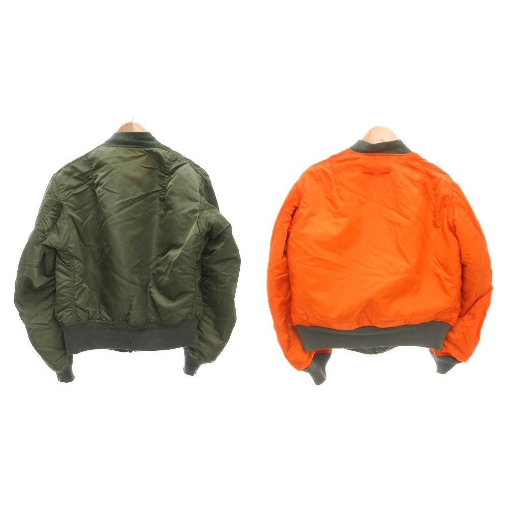アルファ ALPHA INDUSTRIES リバーシブル フライトジャケット MA-1