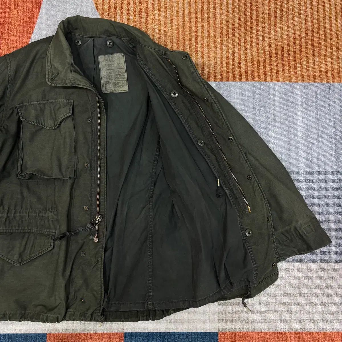 ウッドランド ミリタリー ジャケット L nj 252 アウター マウンテンパーカー フィッシュテールパーカー