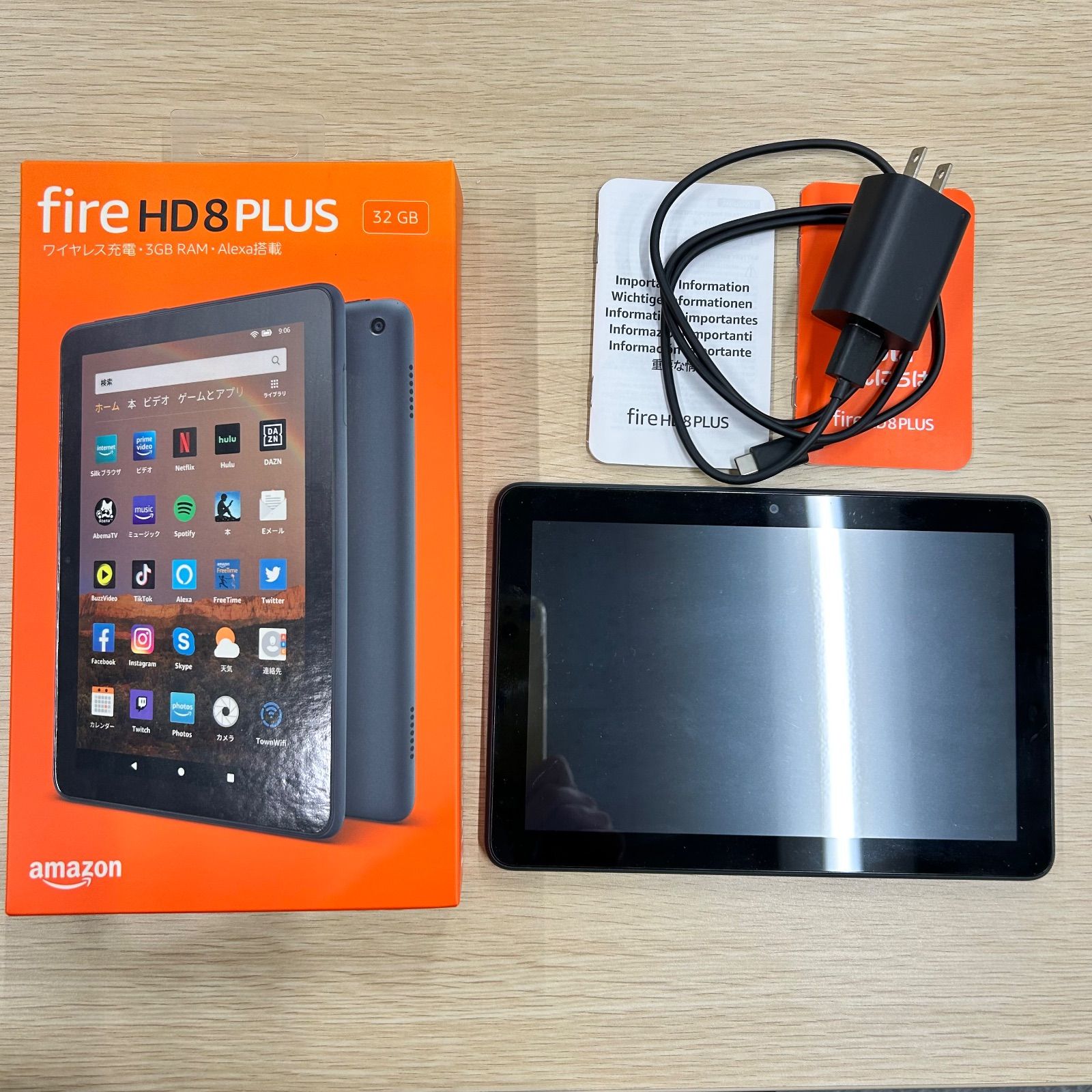 タブレット 【新品】Fire HD 8 Plus タブレット 32GB アマゾン