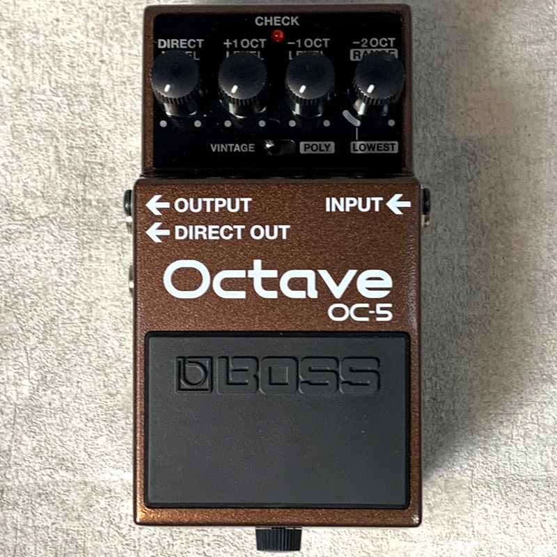 楽器 BOSS | ボス エフェクター OC-5 Octave オクターバー ブラウン 472