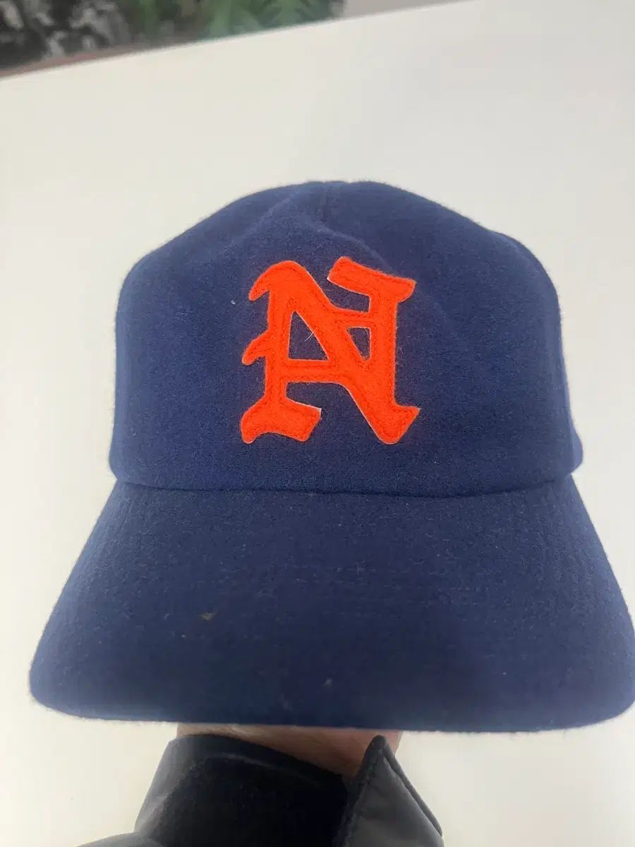 ノア NOAH ネイビー ウール キャップ