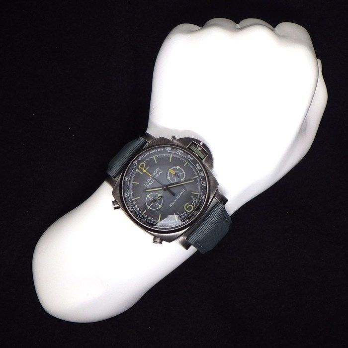 パネライ PANERAI 腕時計 ルミノール クロコ ネイビーシールズ