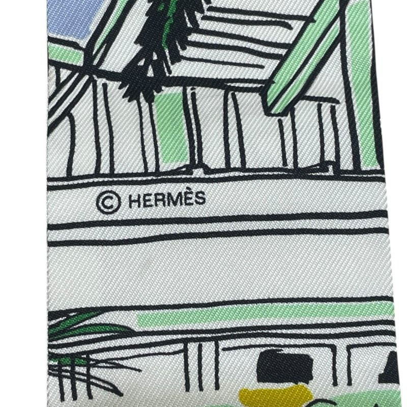 エルメス HERMES ツイリー RAYURES D`ETE マルチカラー シルク