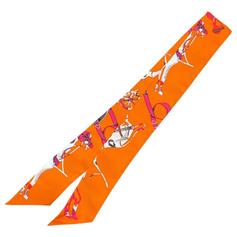 エルメス HERMES ツイリー Tout en Carre マルチカラー シルク