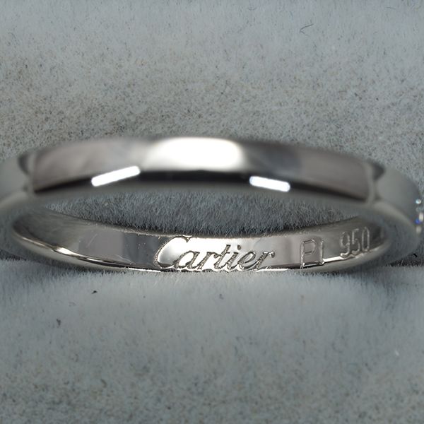 カルティエ リング ダイヤ ダイヤモンド バレリーナ 49号 Pt950 保証書
