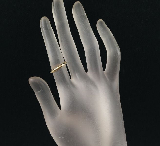 カルティエ リング 1895 クラシックウェディング 2.5mm 51号 K18YG