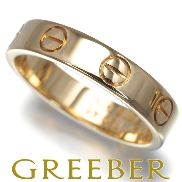 カルティエ ミニラブリング SM 48号 K 18 YG 183749