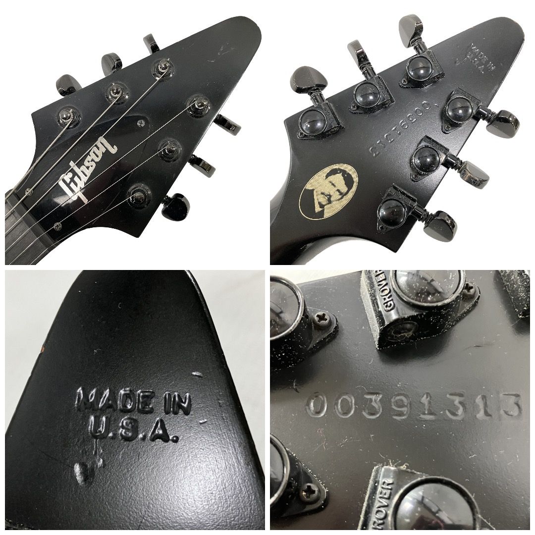 Gibson Flying V Gothic 2001年製 エレキギター 楽器 ハードケース付き
