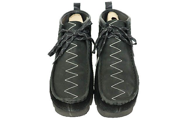 クラークス clarks ネイバーフッド GTX BLACK ワラビー デザート スエード ゴアテックス ブーツ 7 5 黒ブラック ブランド古着ベクトル 260107
