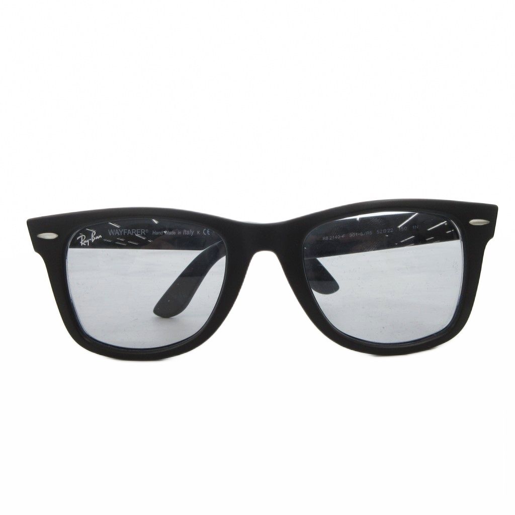 レイバン RAY BAN サングラス アイウェア メガネ ロゴ 52□22 150 黒 ブラック rb 2140-f |FF GY 19