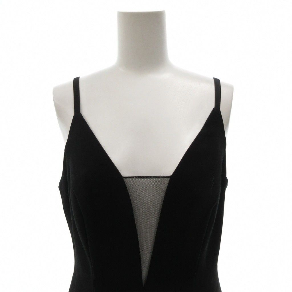 ビーシービージーマックスアズリア ドレス ワンピース レース ノースリーブ 4 ブラック ベージュ |FF GY 19 クルーネック 長袖 七分袖 