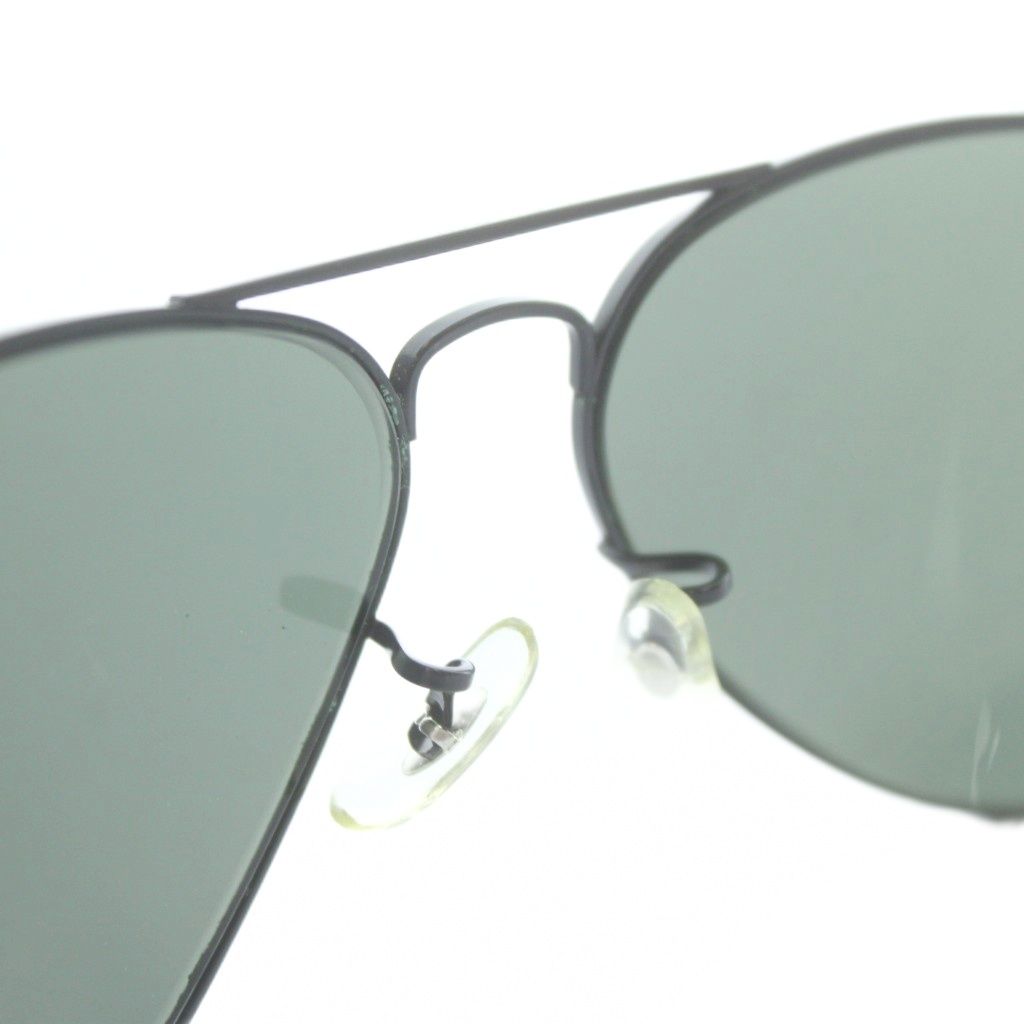 【中古】RAY BAN B＆L ボシュロム アビエーター 眼鏡 サングラス メタルフレーム カラーレンズ ティアドロップ 黒 レイバン RAY BAN アビエーター AVIATOR 眼鏡 サングラス メタル