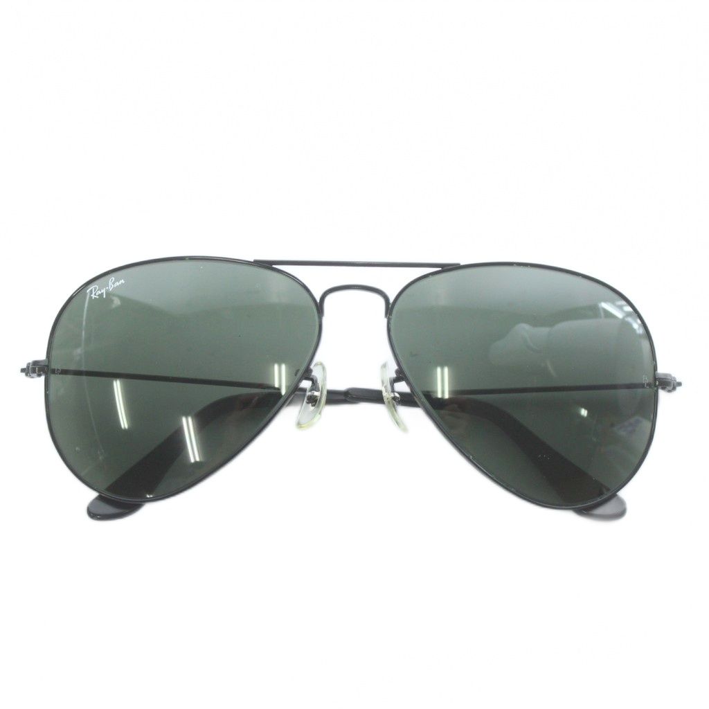 【中古】RAY BAN B＆L ボシュロム アビエーター 眼鏡 サングラス メタルフレーム カラーレンズ ティアドロップ 黒 レイバン RAY BAN アビエーター AVIATOR 眼鏡 サングラス メタル