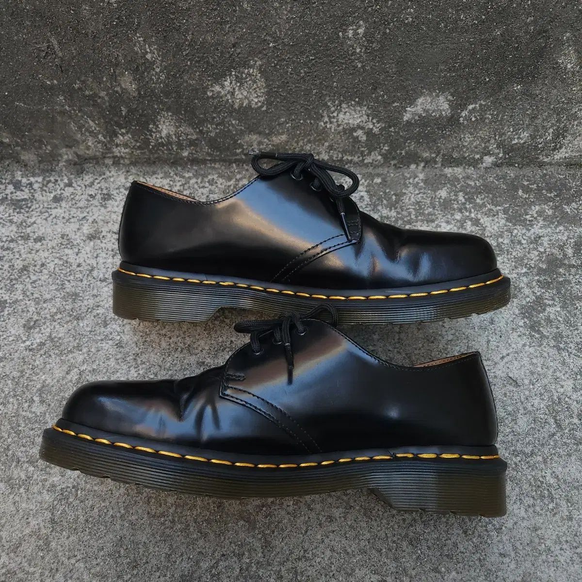  7 UK DR. MARTENS ドクターマーチン 1461 スムース 3ホール 260 265 ローファー ブーツ 革靴