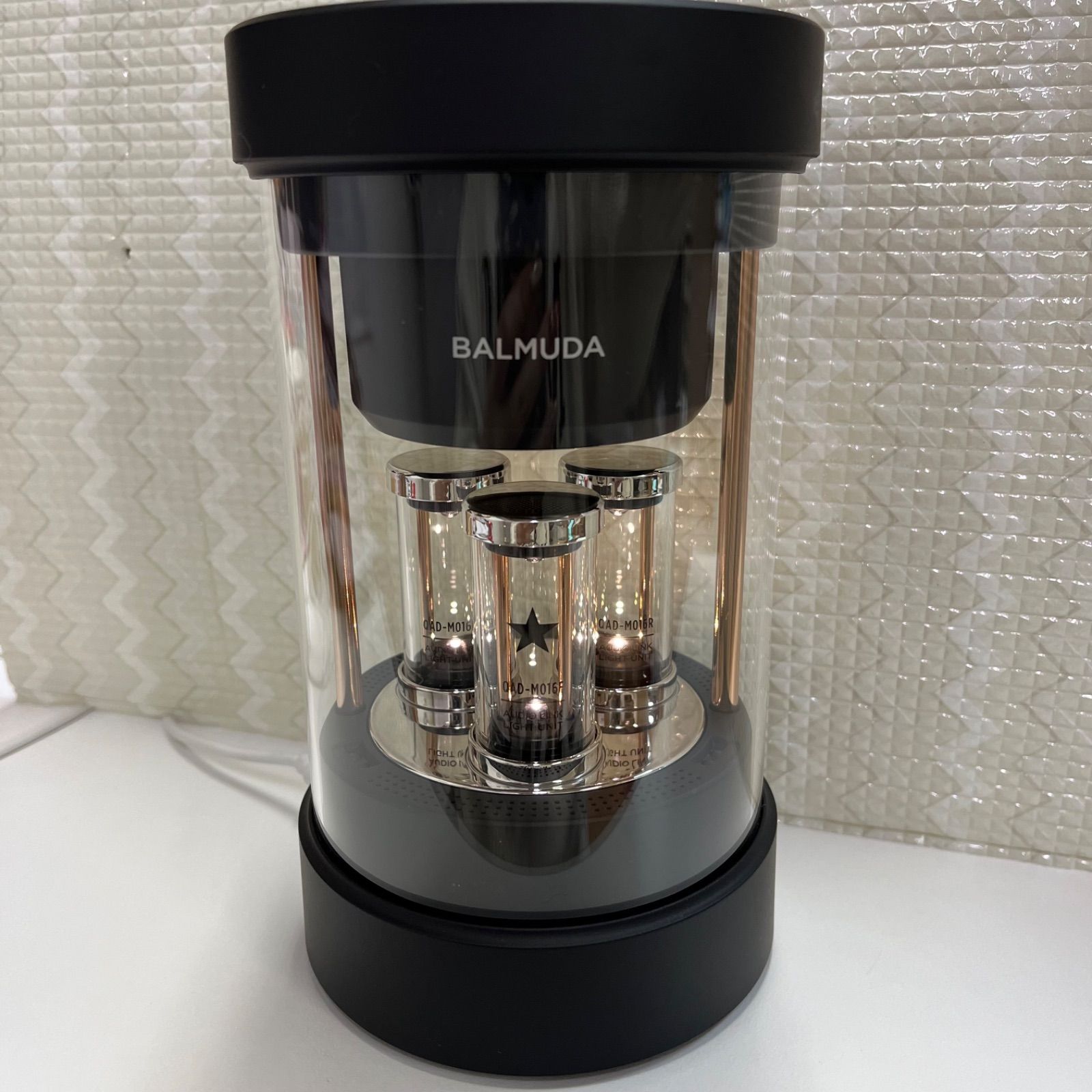 BALMUDA バルミューダ The Speaker ワイヤレススピーカー M 01 A-BK 動作 ◎