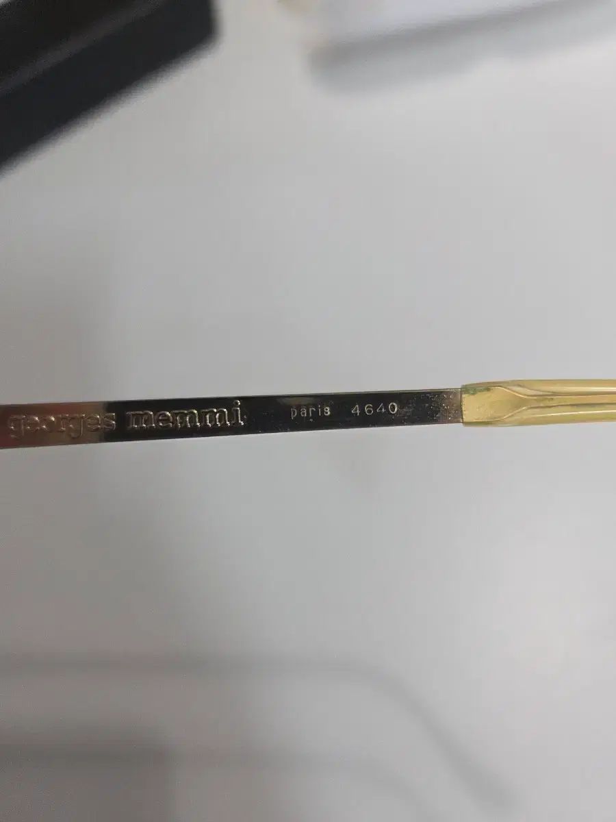  18 kメッキ チタン ヴィンテージ 金縁 メガネ サングラス 小物