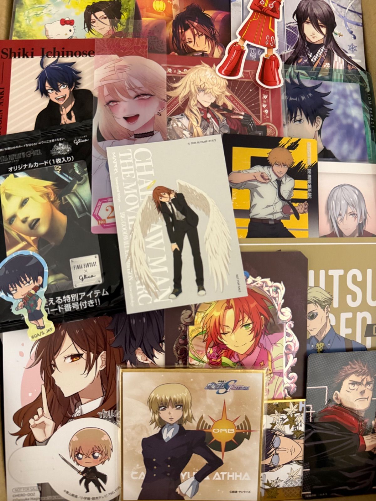 紙類 アニメ ゲーム まとめ売り 大量 コースター ポストカード カード