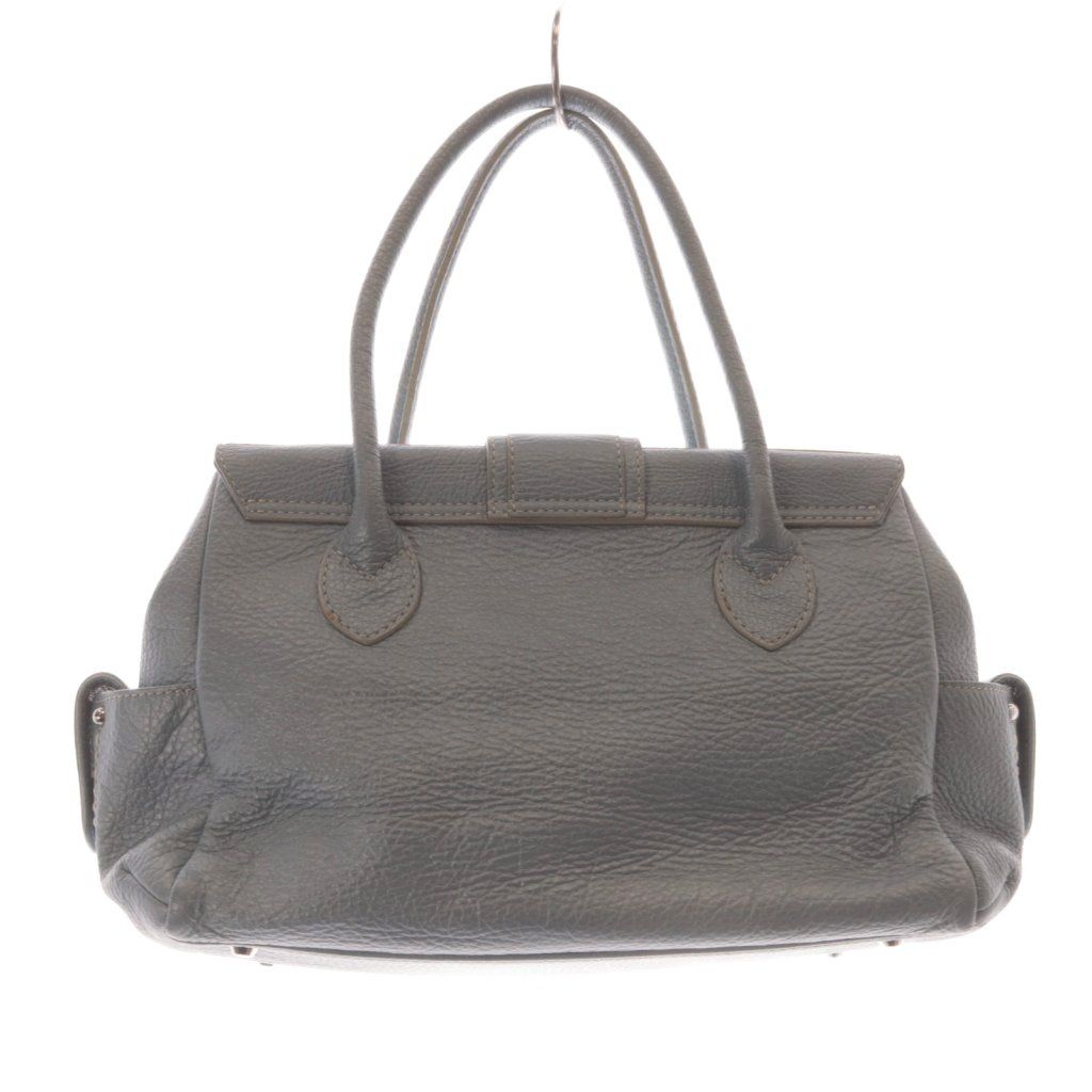 近年モデル·未使用✨銀座かねまつ レザー　 ハンドバッグ グレージュ 優秀通勤バッグ】雨の日も安心！「銀座かねまつ」のレザーバッグに