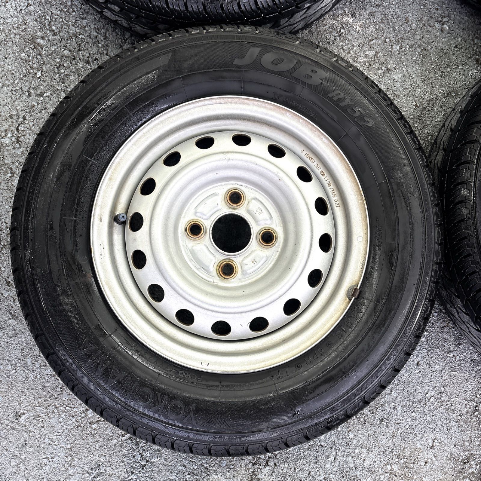  バリ溝 トヨタ プロボックス ホイールタイヤセット 165 R 13 13インチ タイヤ ホイールセット