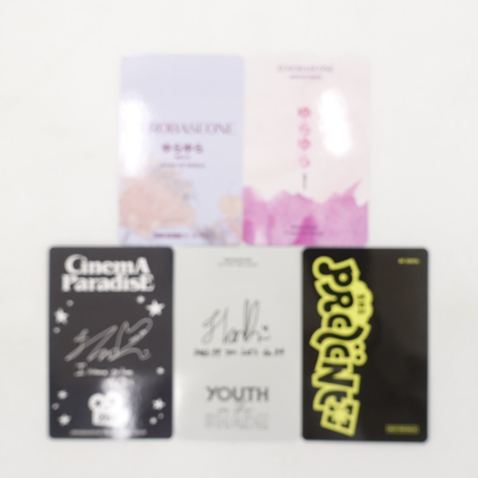 ZEROBASEONE ハンビン ゆらゆら -運命の花- YOUTH in the SHADE Apple