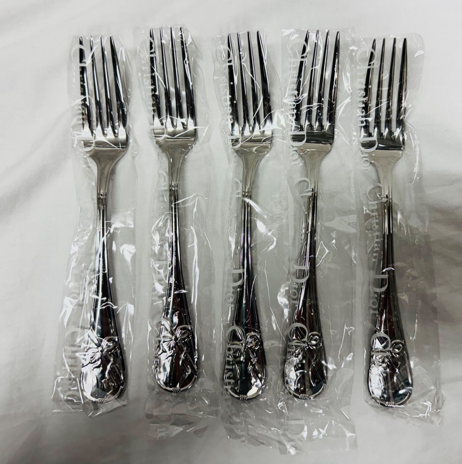 ♥品 クリスチャン ディオール カトラリーセット 18ー18 フォーク スプーン ナイフ 各５本セット ステンレス