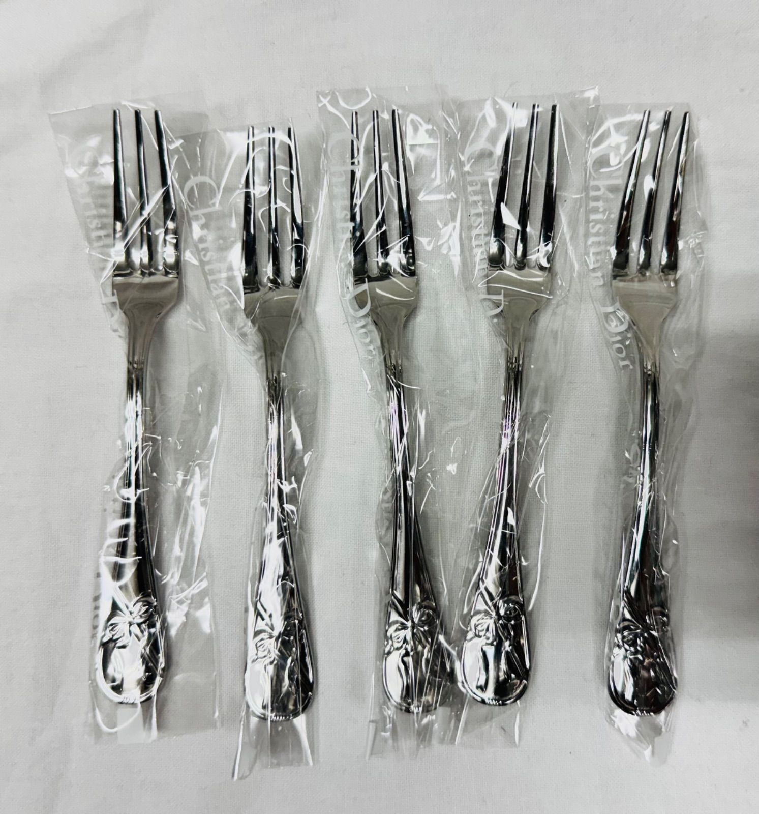 未使用品 クリスチャン ディオール カトラリーセット 18ー18 フォーク