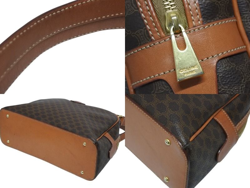 CELINE セリーヌ ヴィンテージ ハンドバッグ カバン ハンドバック 半月  