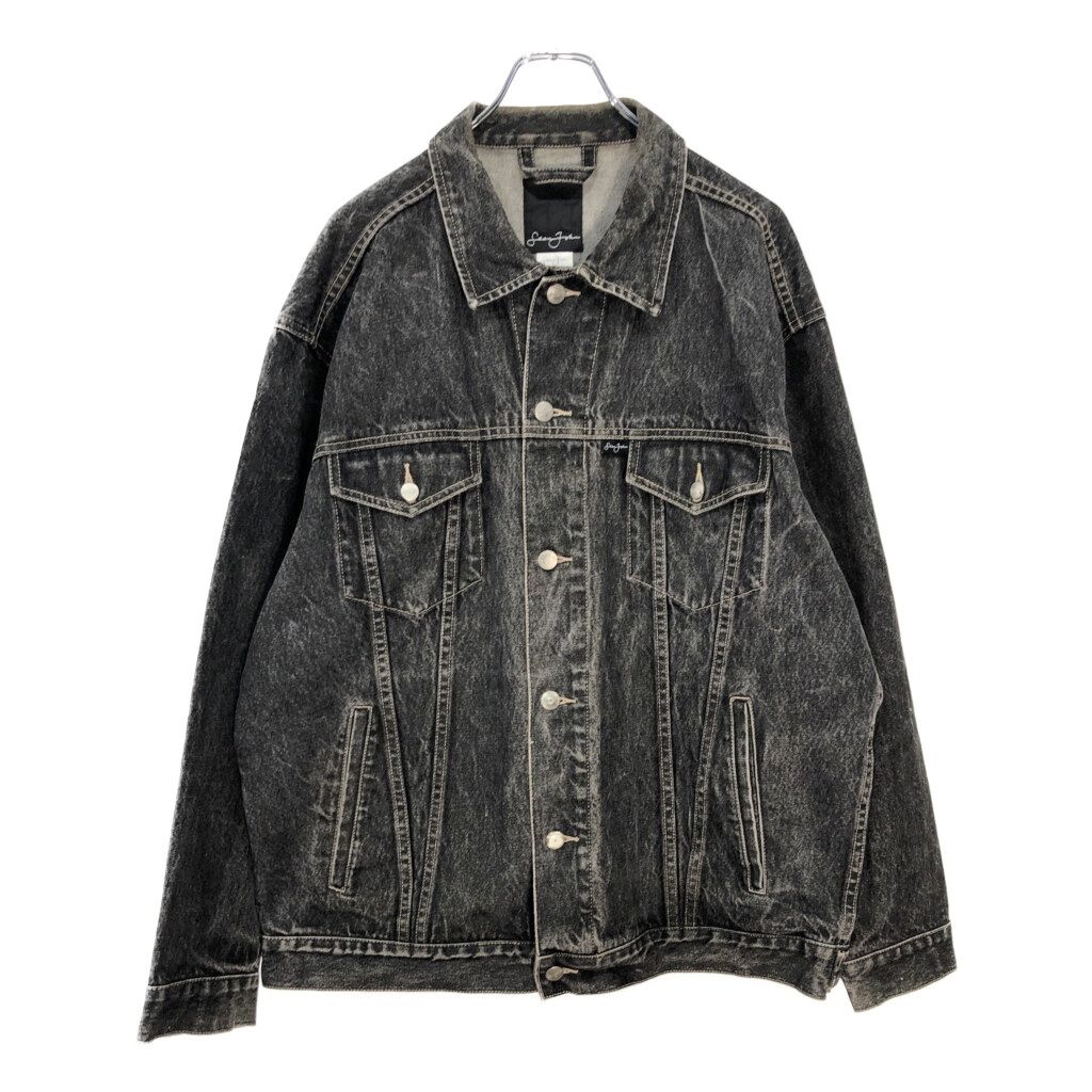 90年代 Sean John ショーンジョン デニムジャケット ブラック(メンズ L