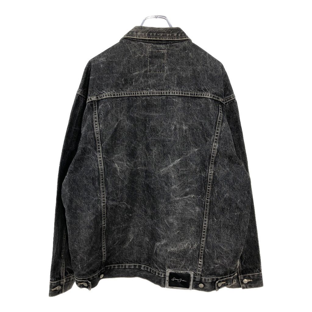 90年代 Sean John ショーンジョン デニムジャケット ブラック(メンズ L