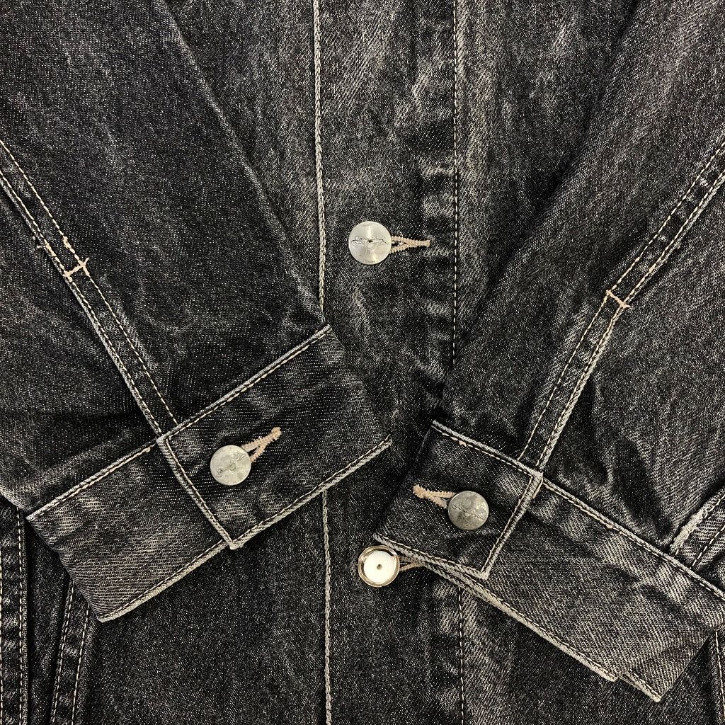 90年代 Sean John ショーンジョン デニムジャケット ブラック(メンズ L