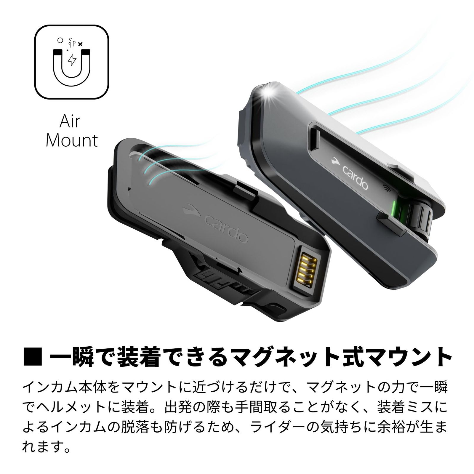 Cardo カルド インカム PACKTALK PRO/EDGE ハーフヘルメットキット Cardo カルド インカム PACKTALK PRO/EDGE ハーフヘルメットキット