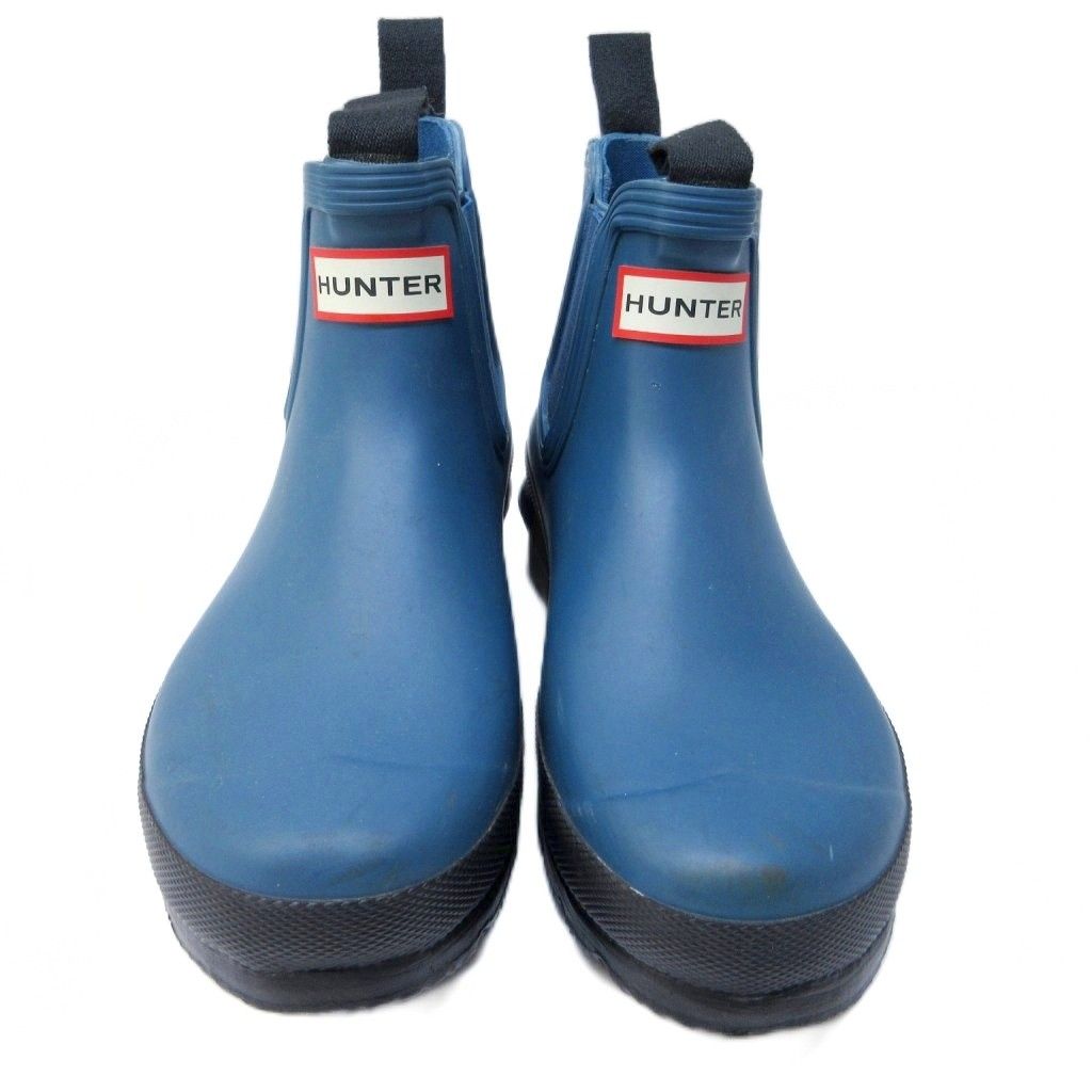 ハンター HUNTER サイドゴアブーツ レインブーツ シューズ ロゴ 約23cm