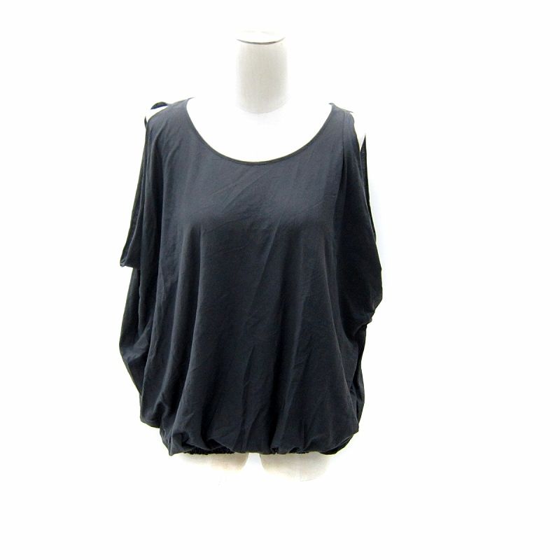 ドゥロワー Drawer コットンフレアスリーブプルオーバー ラウンド