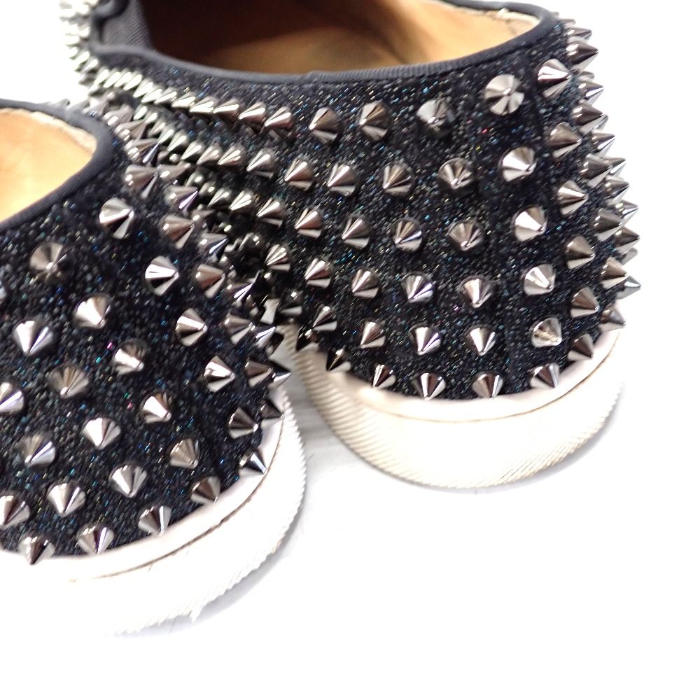 Ft1318001 クリスチャンルブタン スリッポン ローラーボート スパイク