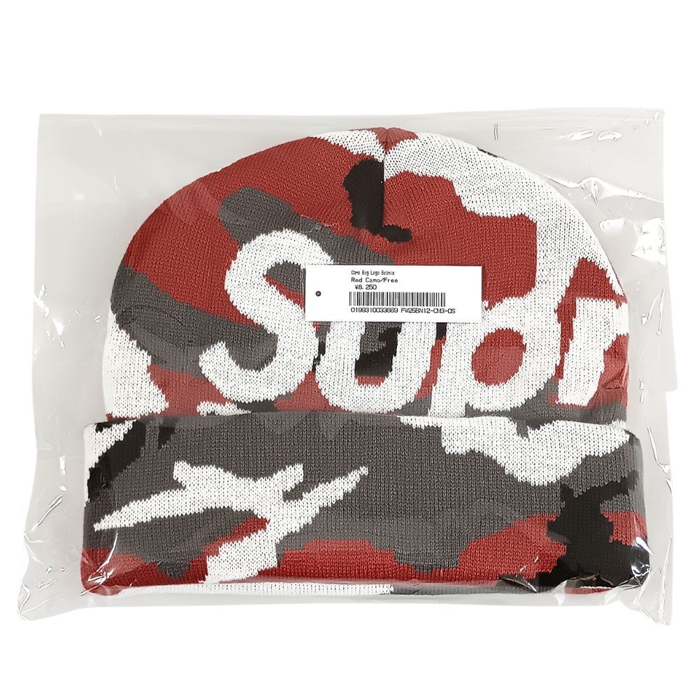 SUPREME シュプリーム 25AW Camo Big Logo Beanie カモ ビッグロゴ