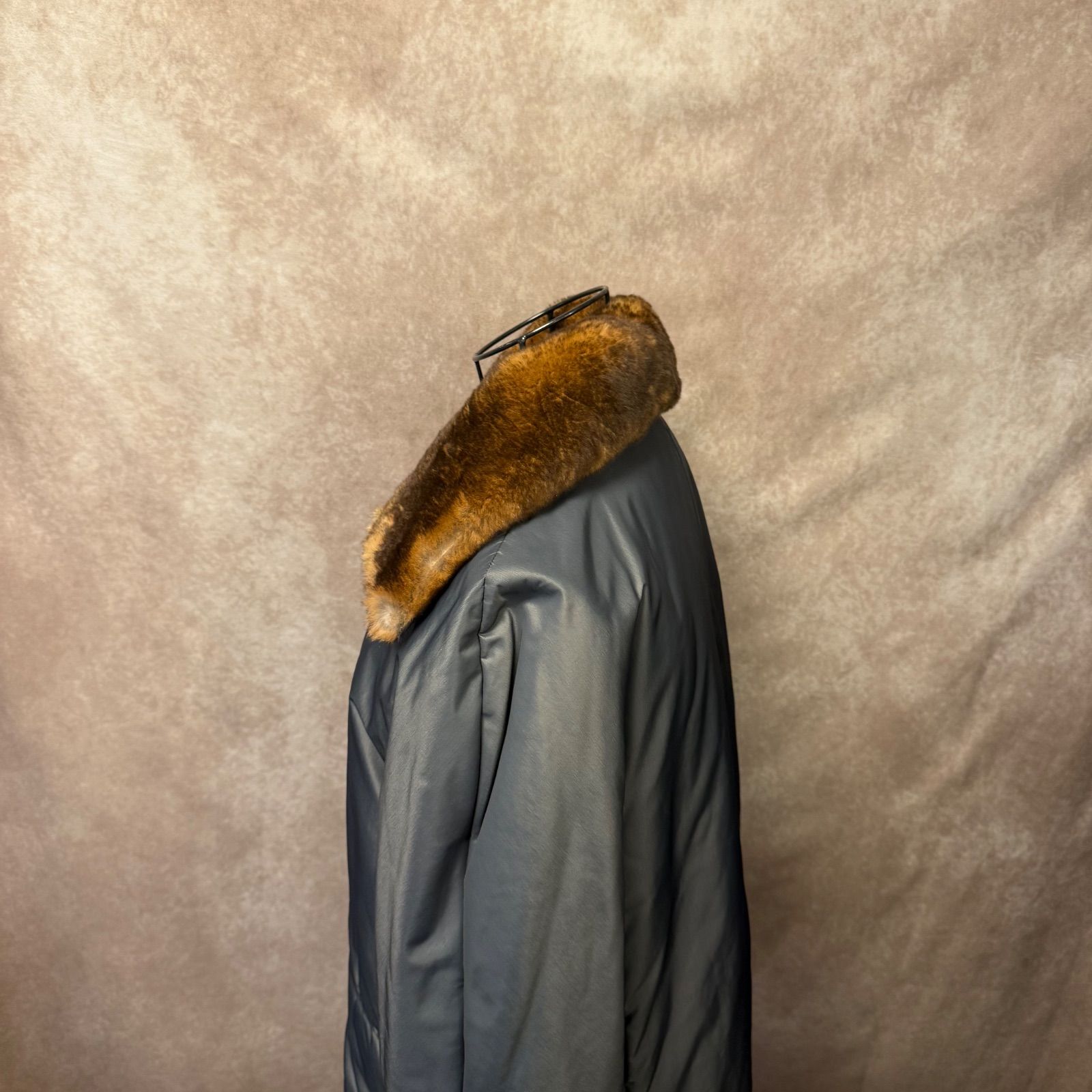 マックスマーラロングコート　美品　銀タグ高級 MAX MARA マックスマーラ 銀タグ 最高級ヴァージンウール スタンド