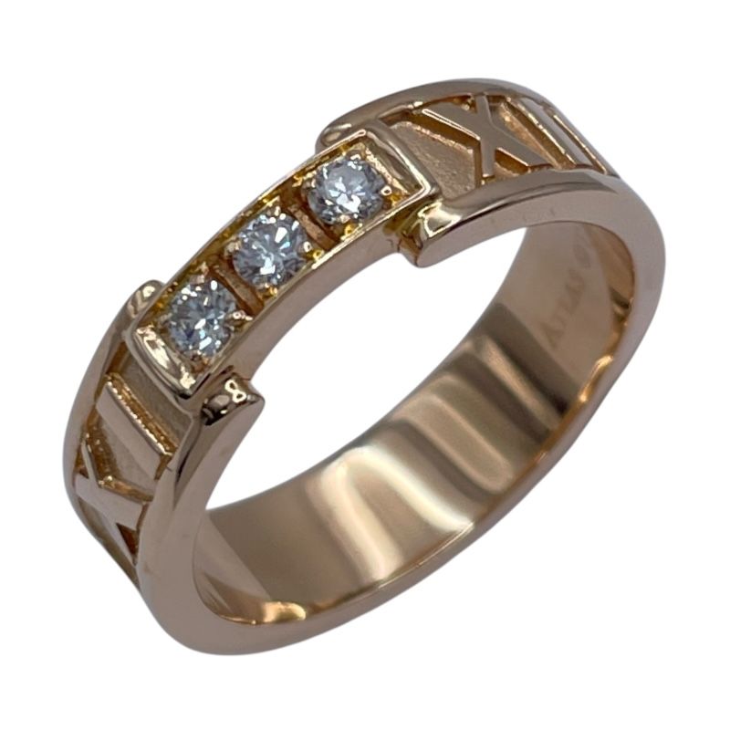 ティファニー TIFFANY＆CO アトラスリング ピンクゴールド Au 750 ジュエリー