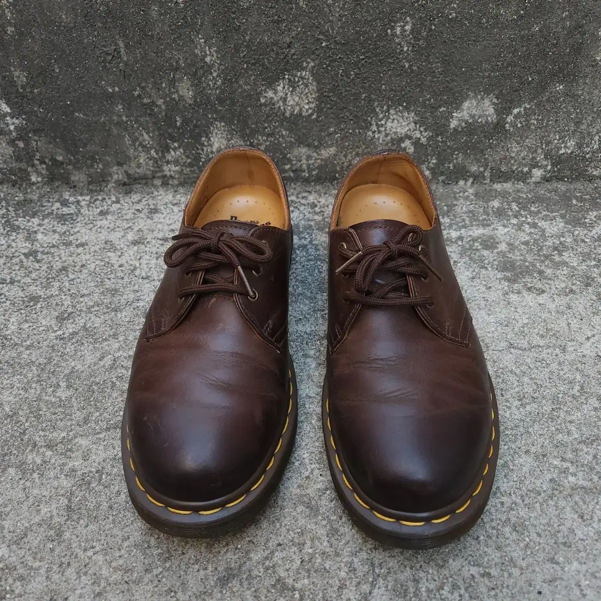 6 UK DR. MARTENS 1461 Hot Sauce Crazy Ver. 250 255 ユニセックス