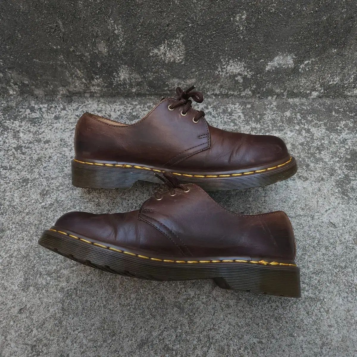  6 UK DR. MARTENS 1461 Hot Sauce Crazy Ver. 250 255 ユニセックス ローファー ブーツ 革靴