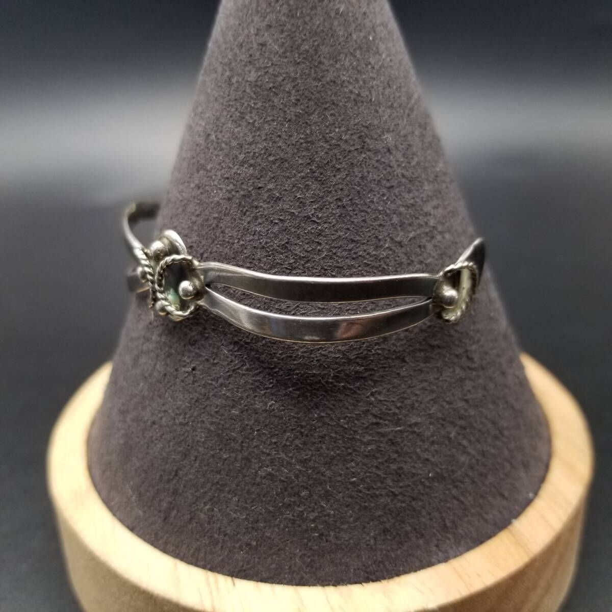 ヴィンテージ カフブレスレット シルバー925 メキシコ製 ヴィンテージ ナバホ ヘビーカフブレスレット シルバー925 USA製