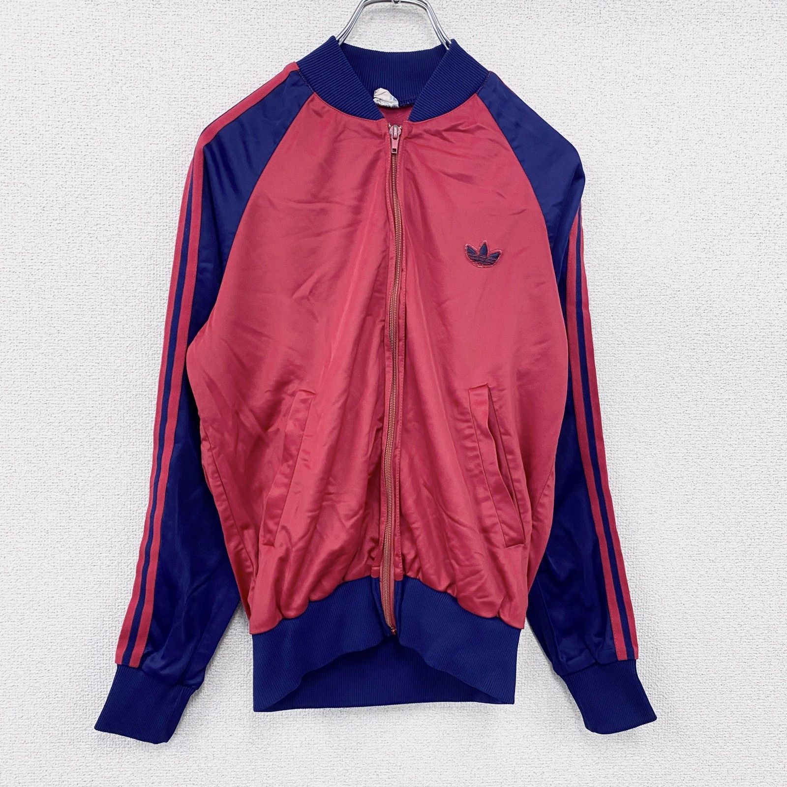 70年代 古着 70s アディダス ATP トラックジャケット ブルー 70年代 古着 70s アディダス ATP トラックジャケット ブルー